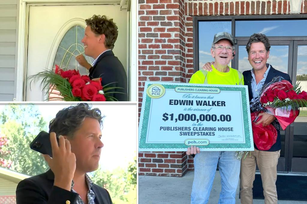 Alabama man wins $1 million Publisher’s Clearing House sweepstakes â  but wasn’t home to collect check
